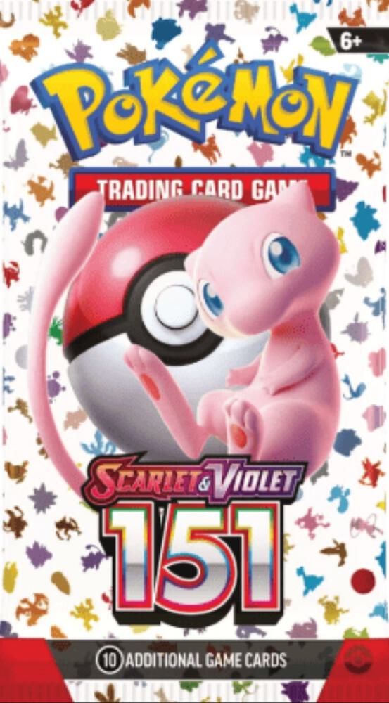 Pokemon - 151 Booster Pack [Styles May Vary]