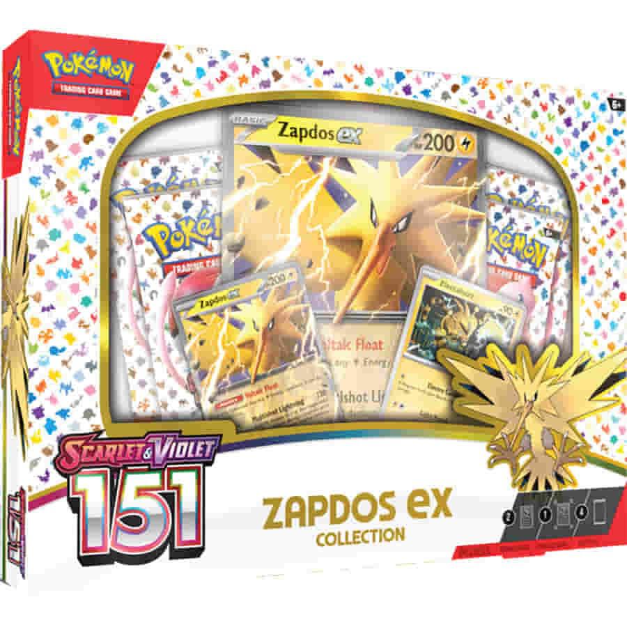 Pokemon - 151 Zapdos ex Collection