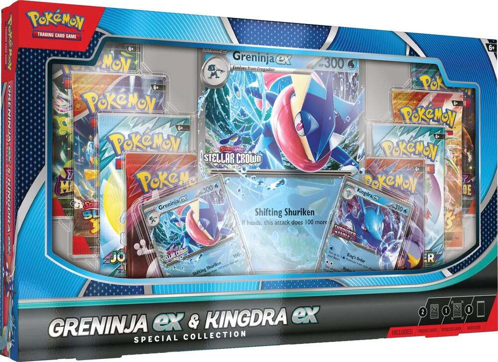Pokemon - Greninja EX & Kingdra EX Special Collection Box