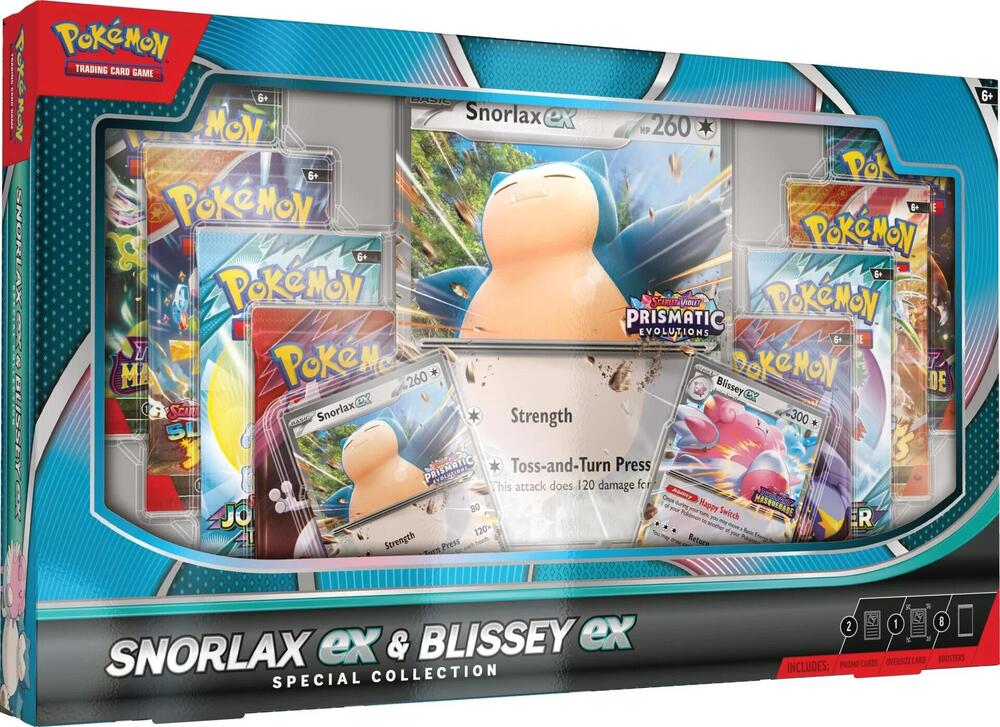 Pokemon - Snorlax ex & Blissey ex Special Collection