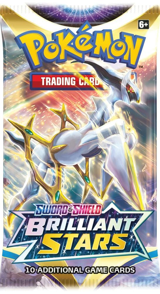 Pokemon - Brilliant Stars Booster Pack [Styles May Vary]