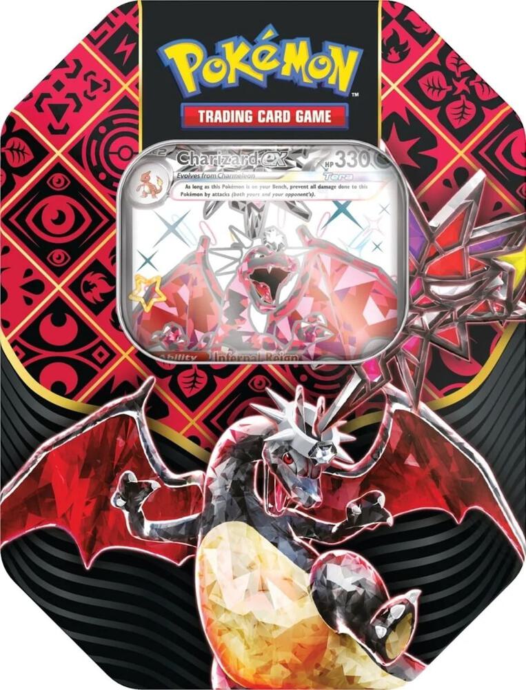 Pokemon - Paldean Fates International Tin [Charizard ex]