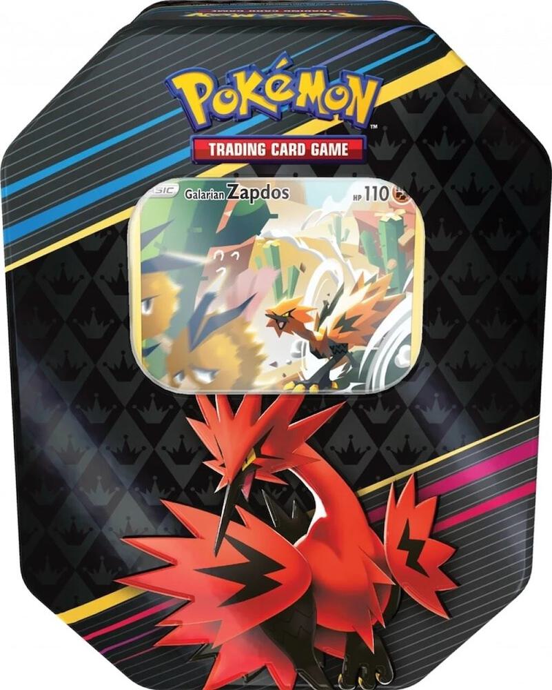 Pokemon - Crown Zenith International Tin [Galarian Zapdos]