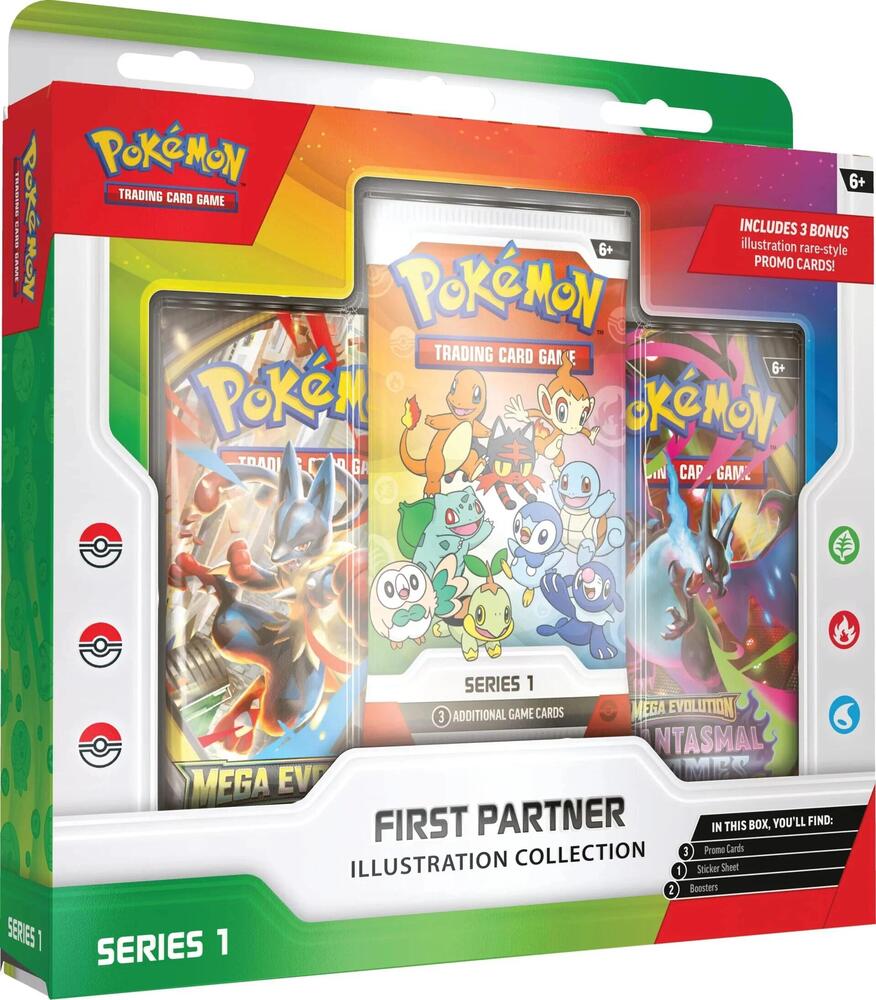 Pokemon - First Partner Illustration Collection (Series 1)
