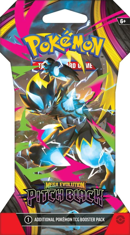 Pokemon - Pitch Black Sleeved Booster Pack [Style May Vary]