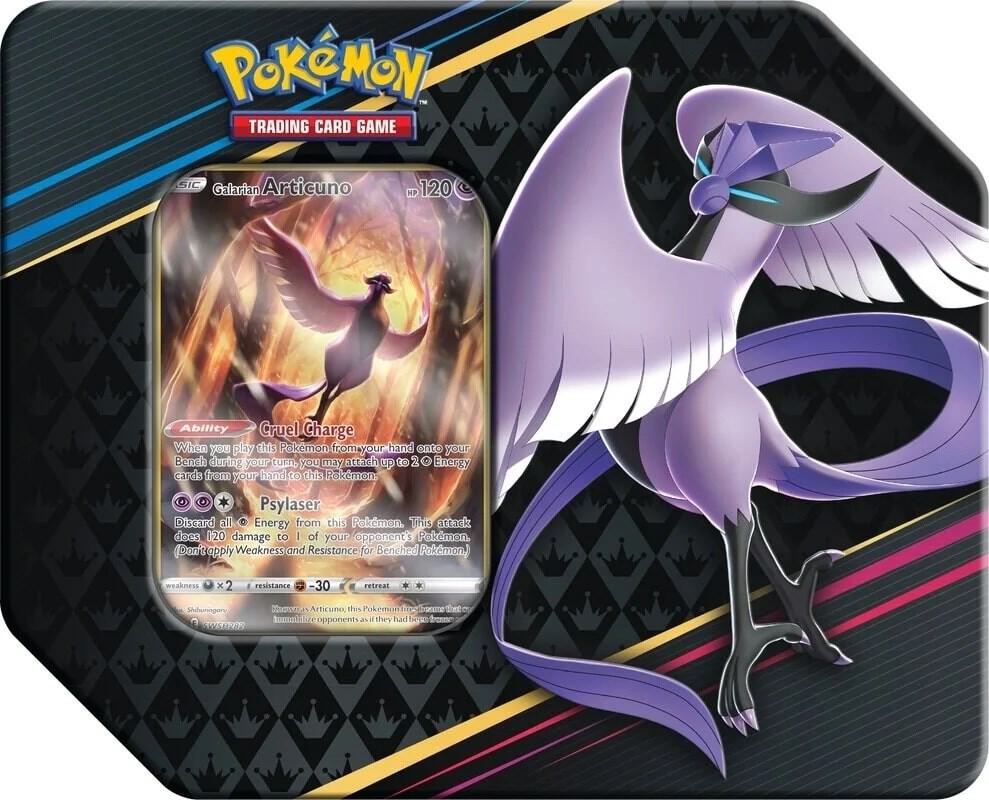 Pokemon - Crown Zenith Tin [Galarian Articuno]