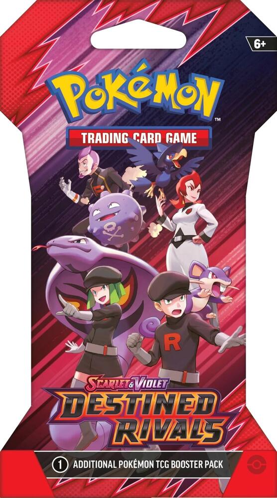 Pokemon - Destined Rivals Sleeved Booster Pack [Styles May Vary]