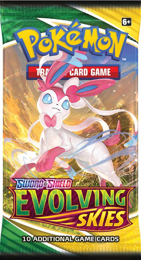 Pokemon - Evolving Skies Booster Pack [Styles May Vary]