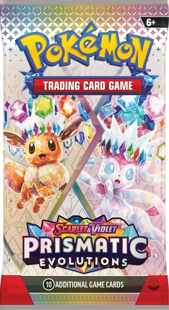 Pokemon - Prismatic Evolutions Pack [Styles May Vary]