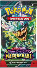 Pokemon - Twilight Masquerade Booster Pack [Styles May Vary]